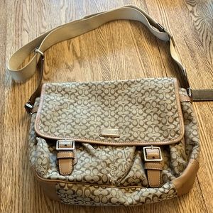 Coach cross body purse